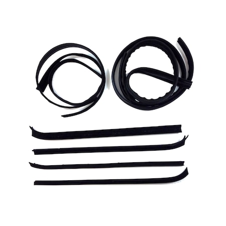 Fairchild Industries Kf1006 - 1978-1979 Ford Bronco Belt Weatherstrip-Window Channel Kit KF1006